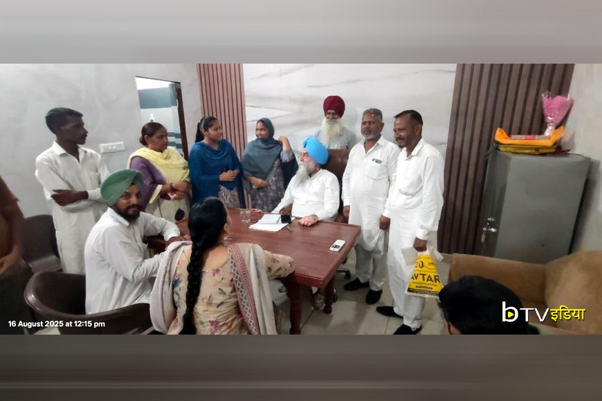 ਸਪੀਕਰ ਕੁਲਤਾਰ ਸਿੰਘ ਸੰਧਵਾਂ ਨੇ  ਲੋਕ ਮਿਲਣੀ ਦੌਰਾਨ ਹਲਕੇ ਦੇ ਲੋਕਾਂ ਦੀਆਂ ਸਮੱਸਿਆਵਾਂ ਸੁਣੀਆਂ